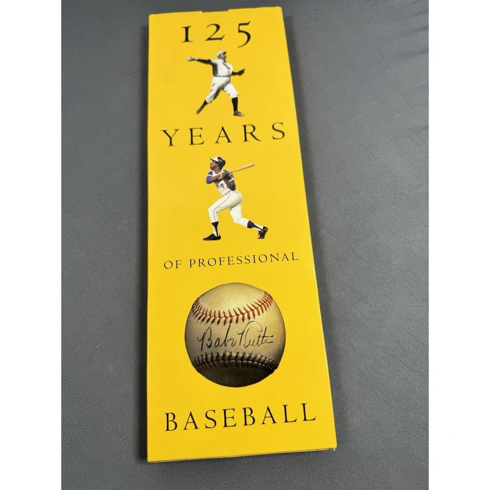 125 years of professional baseball